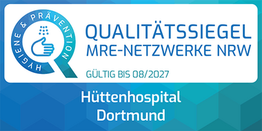 Logo Qualitätssiegel für Krankenhäuser - LZG.NRW